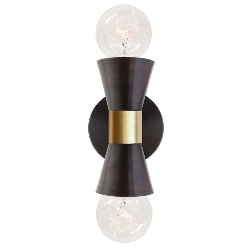 Бра Cedar & Moss Mira Black Черный Золотой Бра Cedar & Moss Mira Black Черный Золотой в Тюмени | Loft Concept