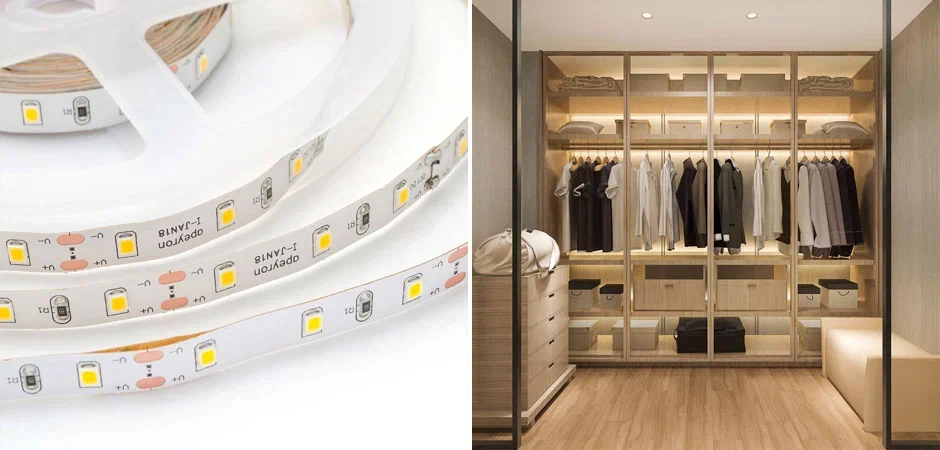 Светодиодная лента 4,8W/m 60LED/m 3528SMD теплый белый Светодиодная лента 4,8W/m 60LED/m 3528SMD теплый белый - Loft-Concept в Тюмени