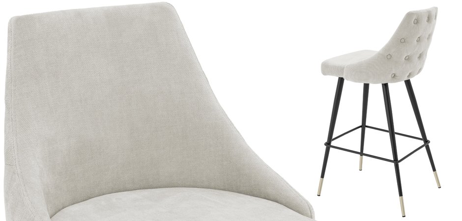 Барный стул Eichholtz Bar Stool Cedro Sand Барный стул Eichholtz Bar Stool Cedro Sand - Loft-Concept в Тюмени