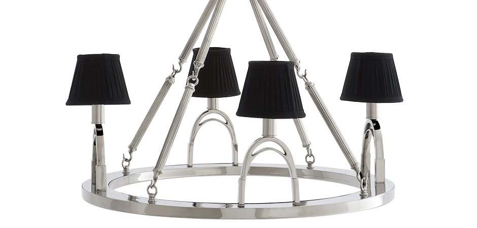 Люстра Eichholtz Chandelier Jigger Nickel - Loft-Concept в Тюмени