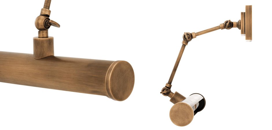 Бра Eichholtz Wall Lamp Pacific Brass Бра Eichholtz Wall Lamp Pacific Brass - Loft-Concept в Тюмени