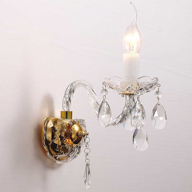 Бра Melisa Sconce One Глянцевое золото Прозрачный Бра Melisa Sconce One Глянцевое золото Прозрачный в Тюмени | Loft Concept