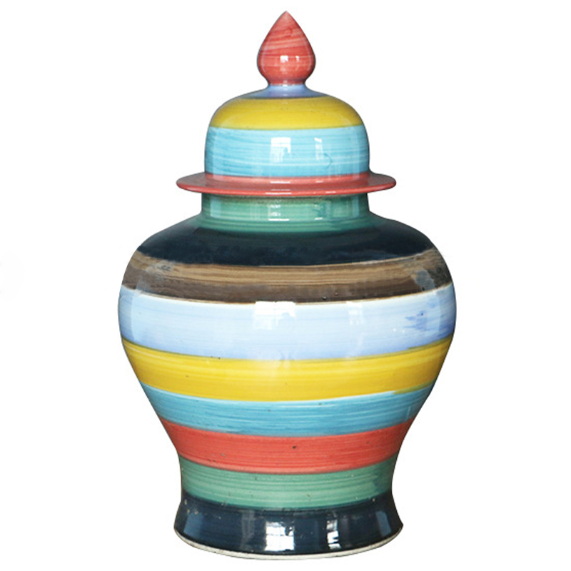 Ваза Colored Stripes Rainbow Vase Мульти Ваза Colored Stripes Rainbow Vase Мульти в Тюмени | Loft Concept