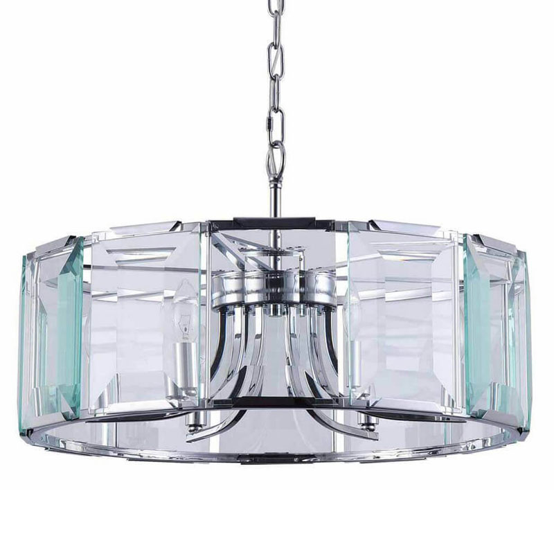 Люстра Harlow Crystal Round Chandelier chrome 6 Хром Люстра Harlow Crystal Round Chandelier chrome 6 Хром в Тюмени | Loft Concept