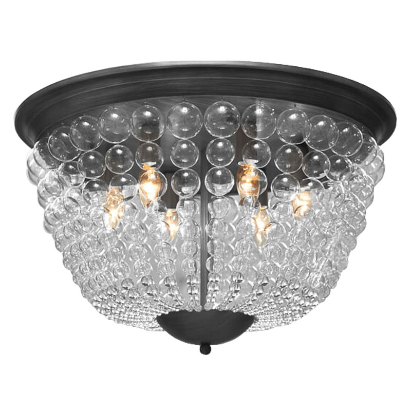 Потолочный светильник Bubble Blower Ceiling Серый бетон Прозрачное Стекло Потолочный светильник Bubble Blower Ceiling Серый бетон Прозрачное Стекло в Тюмени | Loft Concept