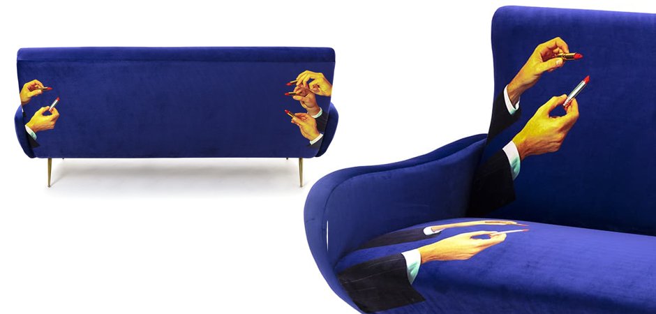 Диван Seletti Sofa Three Seater Lipsticks Диван Seletti Sofa Three Seater Lipsticks - Loft-Concept в Тюмени