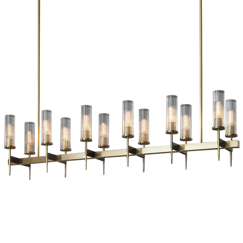 Люстра Jonathan Browning ALOUETTE CHANDELIER Латунь Прозрачное Стекло Люстра Jonathan Browning ALOUETTE CHANDELIER Латунь Прозрачное Стекло в Тюмени | Loft Concept