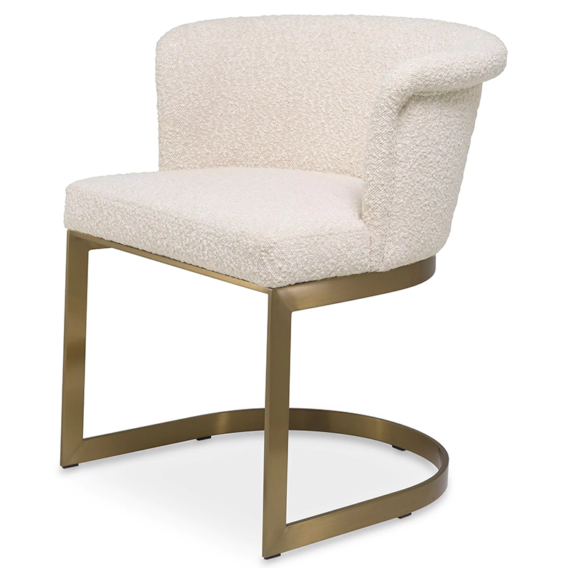 Стул Eichholtz Dining Chair Bofinger Латунь Молочный Стул Eichholtz Dining Chair Bofinger Латунь Молочный в Тюмени | Loft Concept