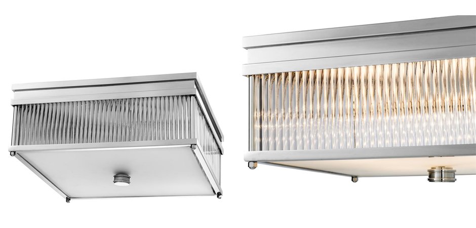 Потолочный светильник Ceiling Lamp Cornwall Nickel Потолочный светильник Ceiling Lamp Cornwall Nickel - Loft-Concept в Тюмени