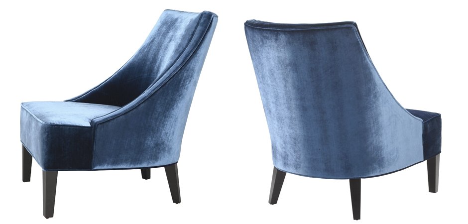 Кресло Eichholtz Chair Dulwich Blue Кресло Eichholtz Chair Dulwich Blue - Loft-Concept в Тюмени