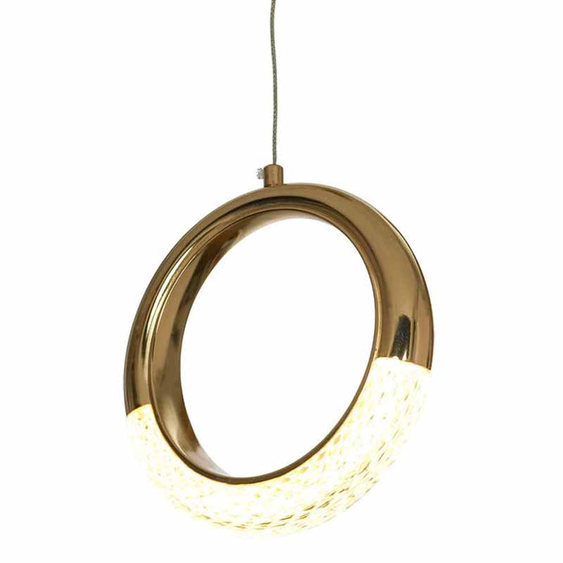 Подвесной светильник Jeziel Ring Hanging lamp Глянцевое золото Подвесной светильник Jeziel Ring Hanging lamp Глянцевое золото в Тюмени | Loft Concept