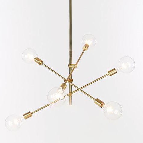 Люстра Lambert Fils Studio Cliff Pendant 6 Золотой Люстра Lambert Fils Studio Cliff Pendant 6 Золотой в Тюмени | Loft Concept