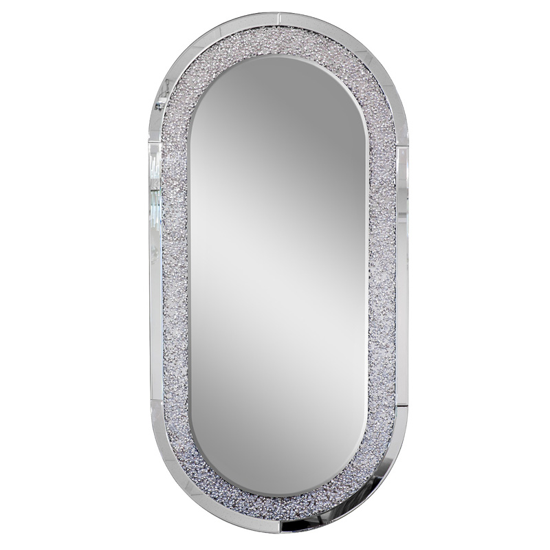 Зеркало Odila Crystals Oval Mirror Зеркало Odila Crystals Oval Mirror в Тюмени | Loft Concept