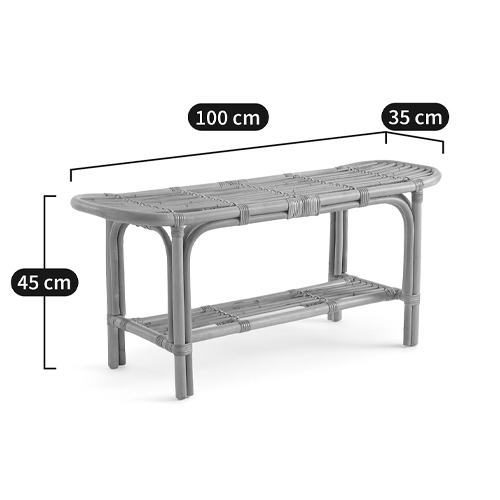 Скамья из ротанга с подушкой Manlio Rattan Bench Скамья из ротанга с подушкой Manlio Rattan Bench в Тюмени
