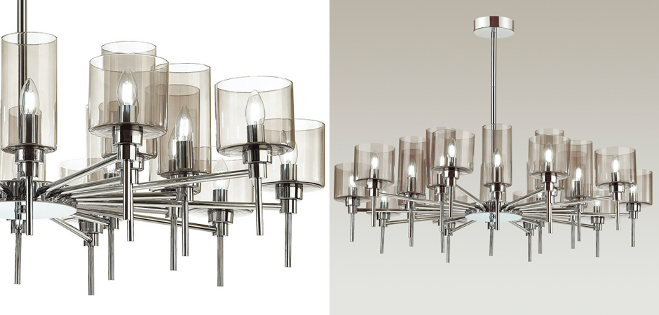 Люстра AXO Light Spillray Chromium Lamps 20 Люстра AXO Light Spillray Chromium Lamps 20 - Loft-Concept в Тюмени