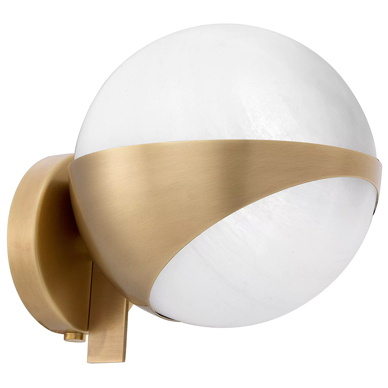 Бра Eichholtz Wall Lamp Wilson Латунь Белый Бра Eichholtz Wall Lamp Wilson Латунь Белый в Тюмени | Loft Concept