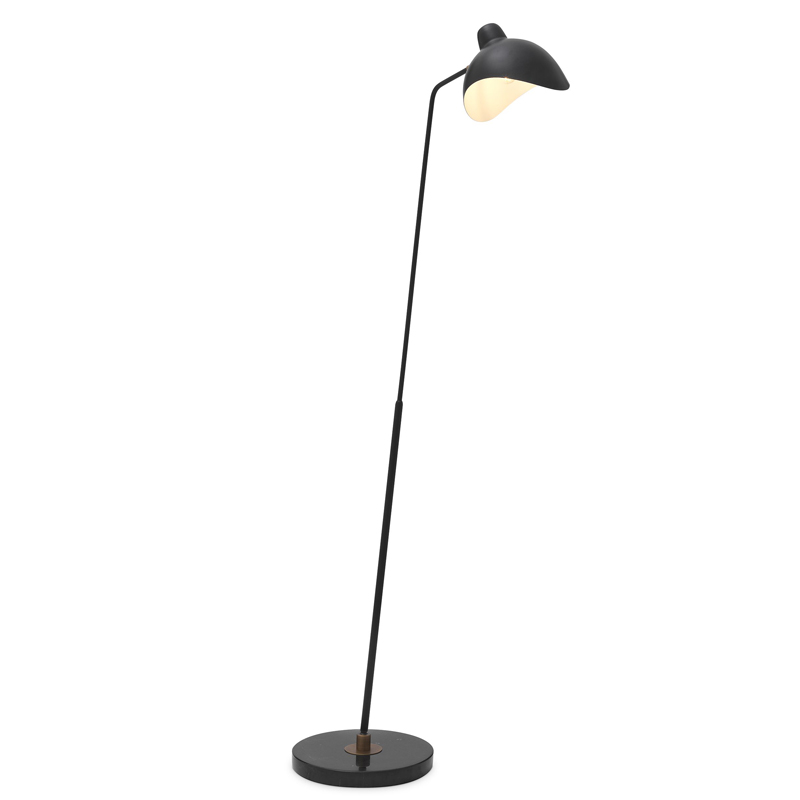 Торшер Eichholtz Floor Lamp Asta Черный Черный Мрамор Nero Латунь Античная полированная Торшер Eichholtz Floor Lamp Asta Черный Черный Мрамор Nero Латунь Античная полированная в Тюмени | Loft Concept