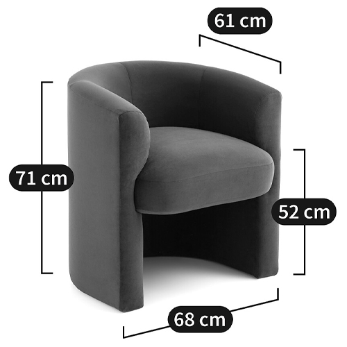 Кресло полукруглое Fiorello Armchair Кресло полукруглое Fiorello Armchair в Тюмени