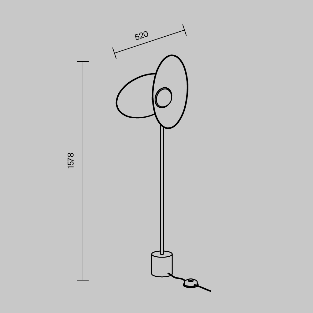 Напольный светильник Evolution 3000К 12Вт в Тюмени