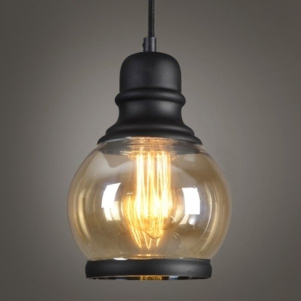 Подвесной светильник Loft Smoke Glass Pendant #2 Черный Подвесной светильник Loft Smoke Glass Pendant #2 Черный в Тюмени | Loft Concept