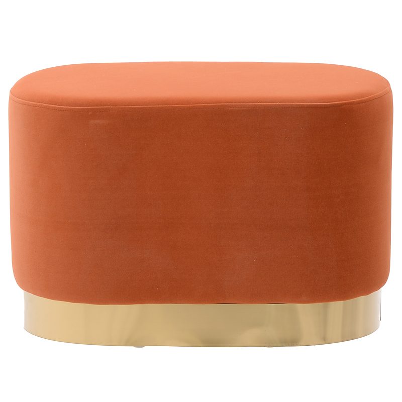 Пуф Juicy Orange Pouf Оранжевый Глянцевое золото Пуф Juicy Orange Pouf Оранжевый Глянцевое золото в Тюмени | Loft Concept