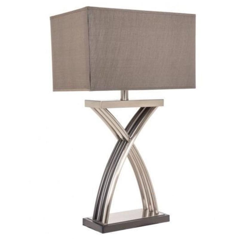 Настольная лампа Harriet Table Lamp Серебряный Настольная лампа Harriet Table Lamp Серебряный в Тюмени | Loft Concept