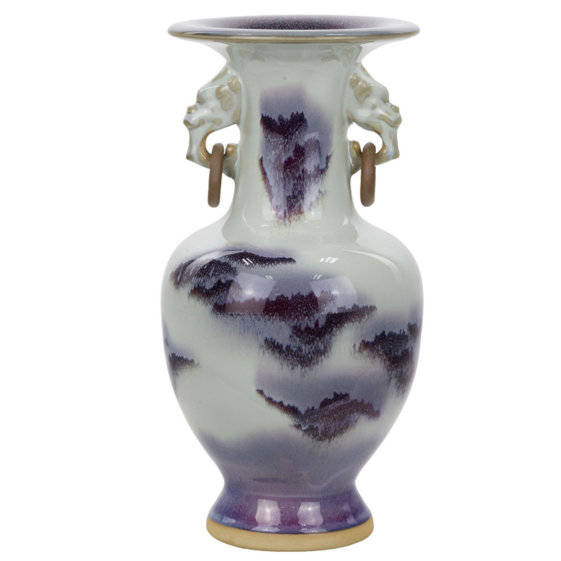 Ваза Gerda Vase Белый Голубой Темно-синий Ваза Gerda Vase Белый Голубой Темно-синий в Тюмени | Loft Concept