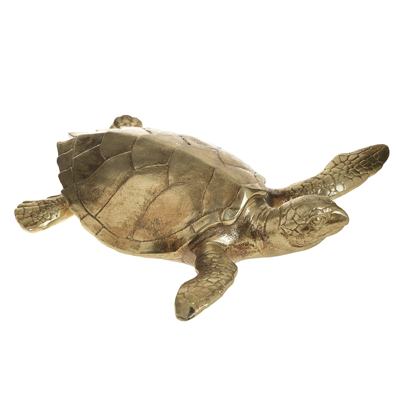 Статуэтка Sea Golden Turtle Золотой Статуэтка Sea Golden Turtle Золотой в Тюмени | Loft Concept
