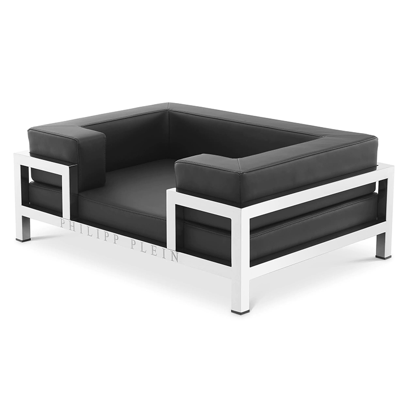 Лежанка для домашних животных Philipp Plein Dogbed High Conic L Черный Никель Лежанка для домашних животных Philipp Plein Dogbed High Conic L Черный Никель в Тюмени | Loft Concept