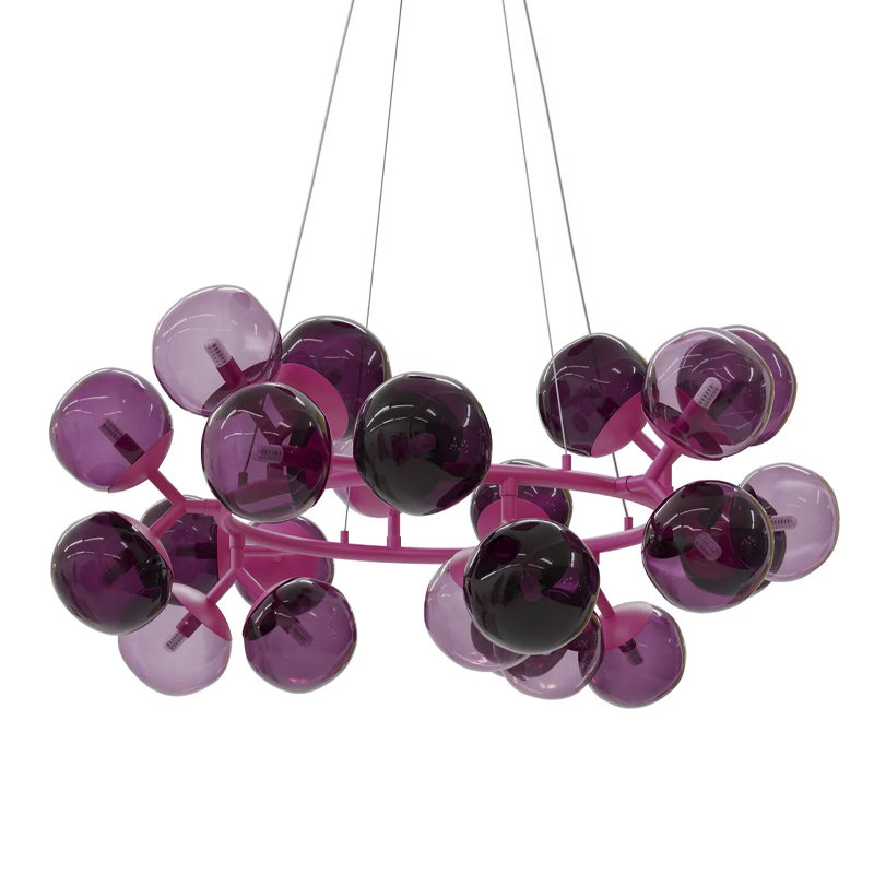 Люстра Wild Grape Розовый Фиолетовый Люстра Wild Grape Розовый Фиолетовый в Тюмени | Loft Concept