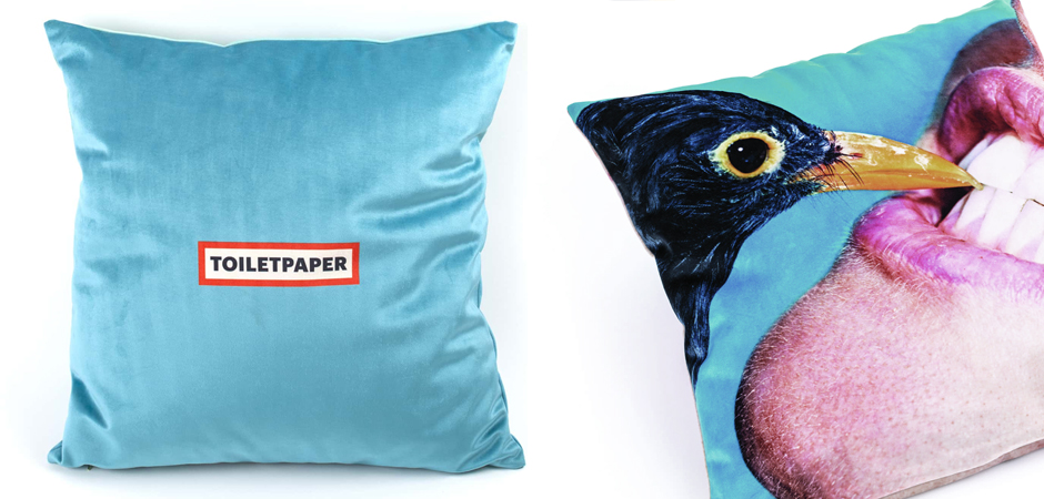 Подушка Seletti Cushion Crow Design Toiletpaper Подушка Seletti Cushion Crow Design Toiletpaper - Loft-Concept в Тюмени