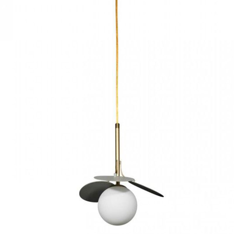 Подвесной светильник MATISSE Pendant One Grey Серый Золотой Белый Подвесной светильник MATISSE Pendant One Grey Серый Золотой Белый в Тюмени | Loft Concept