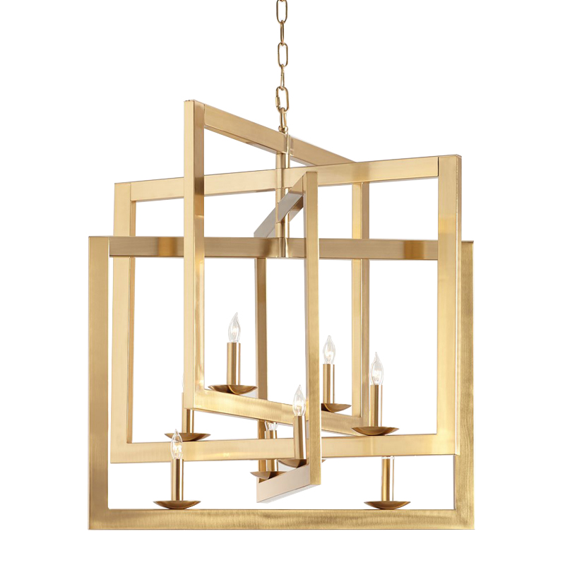 Люстра Kamiel Chandelier Латунь Люстра Kamiel Chandelier Латунь в Тюмени | Loft Concept