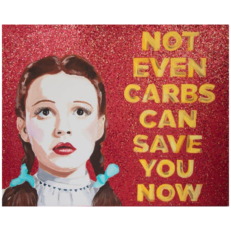 Картина “Not Even Carbs Can Save You Now” Мульти Картина “Not Even Carbs Can Save You Now” Мульти в Тюмени | Loft Concept