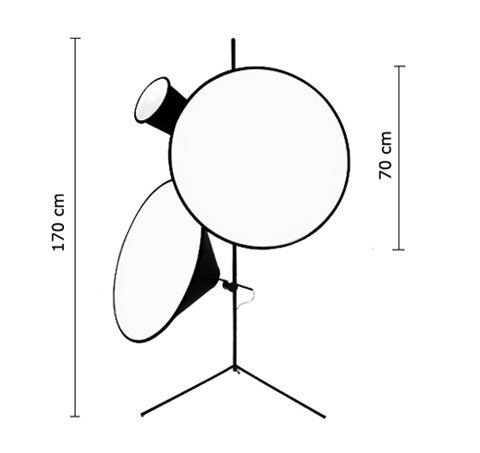 Торшер Tom Dixon Cone Black в Тюмени
