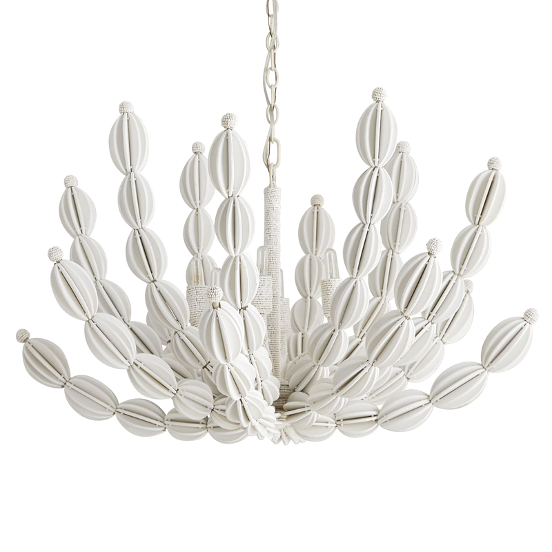 Люстра Arteriors INDI CHANDELIER Белый Люстра Arteriors INDI CHANDELIER Белый в Тюмени | Loft Concept