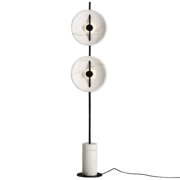 Торшер Rakumba Lighting Mito floor lamp Белый Черный Торшер Rakumba Lighting Mito floor lamp Белый Черный в Тюмени | Loft Concept