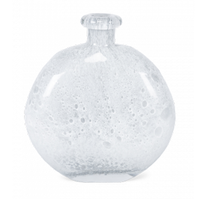 Ваза Air Bubbles Vase glass h31 Белый в Тюмени | Loft Concept 