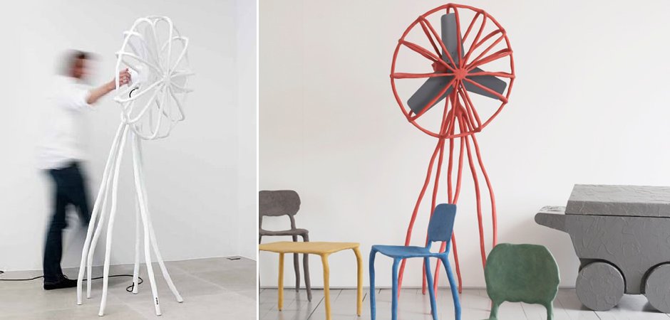 Торшер Clay Fan Medium Maarten Baas Торшер Clay Fan Medium Maarten Baas - Loft-Concept в Тюмени