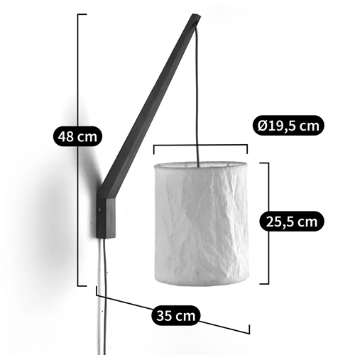 Настенный светильник из дерева и льна Ivory Linen Wall Lamp Настенный светильник из дерева и льна Ivory Linen Wall Lamp в Тюмени