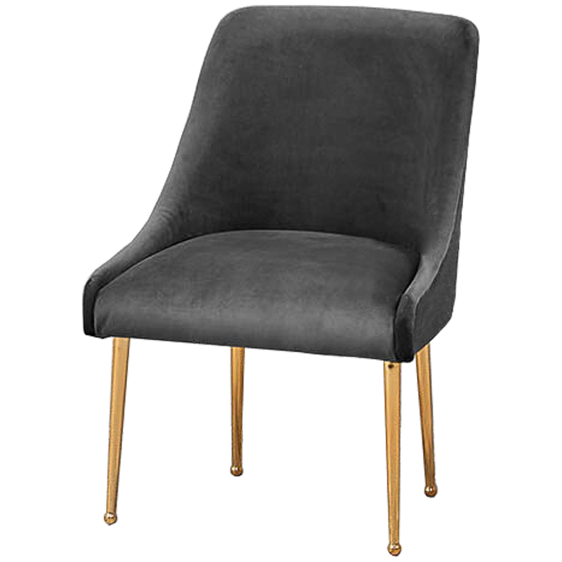 Стул Gormal Stool grey Серый Золотой Стул Gormal Stool grey Серый Золотой в Тюмени | Loft Concept