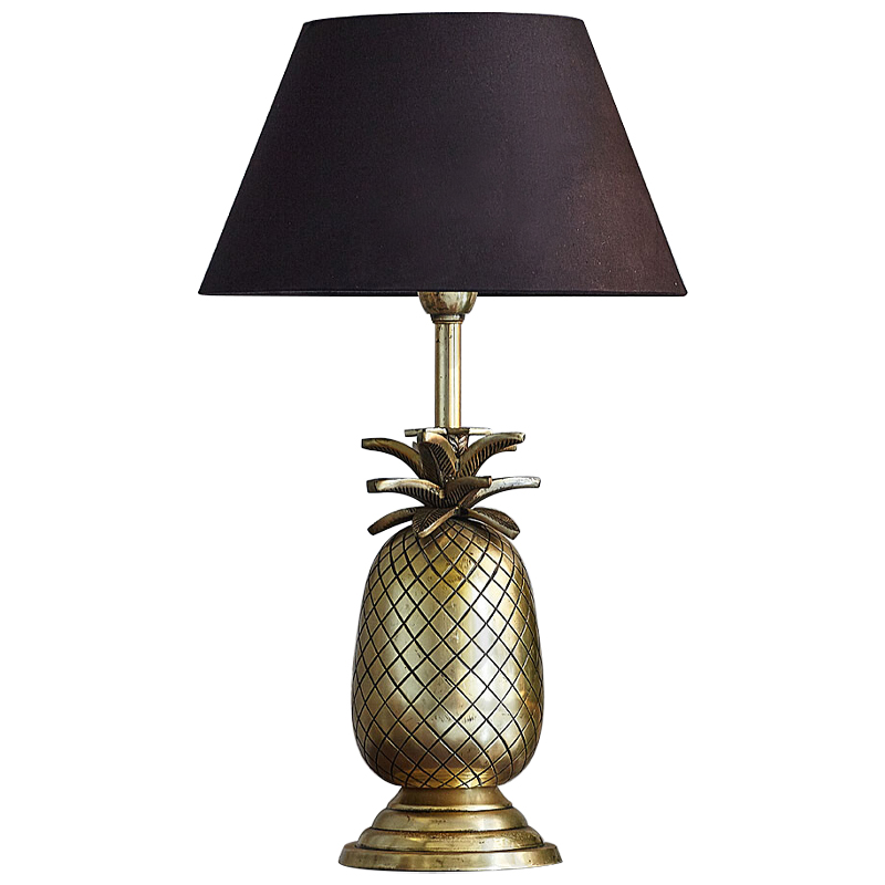 Настольная лампа Pineapple Lampshade Table Lamp Черный Латунь Настольная лампа Pineapple Lampshade Table Lamp Черный Латунь в Тюмени | Loft Concept
