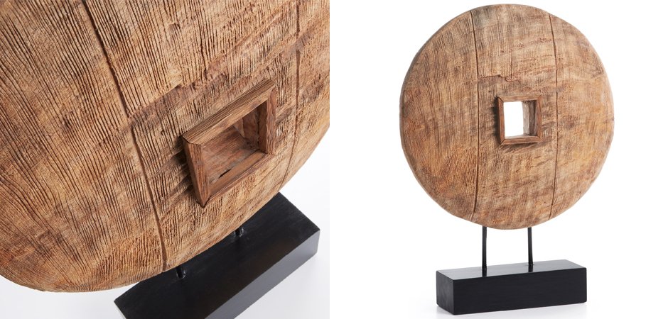 Колесо на подставке Wooden Wheel Колесо на подставке Wooden Wheel - Loft-Concept в Тюмени