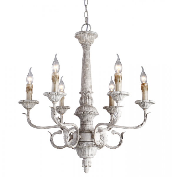 Люстра Monogram Chandelier Серый Люстра Monogram Chandelier Серый в Тюмени | Loft Concept
