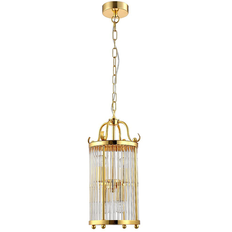 Подвесной светильник Gorden Gold Hanging Lamp Золотой Прозрачное Стекло Подвесной светильник Gorden Gold Hanging Lamp Золотой Прозрачное Стекло в Тюмени | Loft Concept