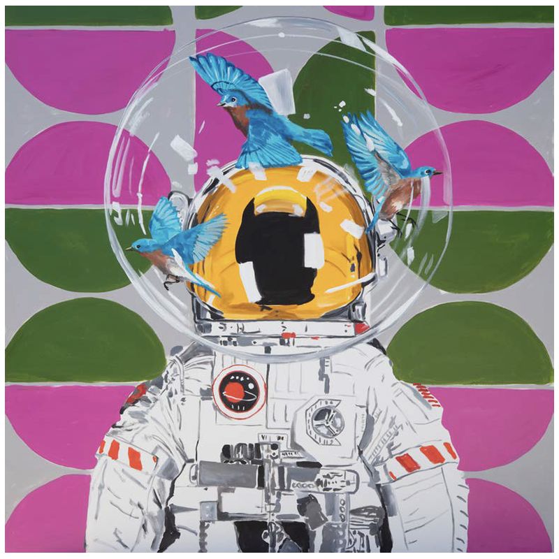 Картина Astronaut on My Own Planet Мульти Картина Astronaut on My Own Planet Мульти в Тюмени | Loft Concept