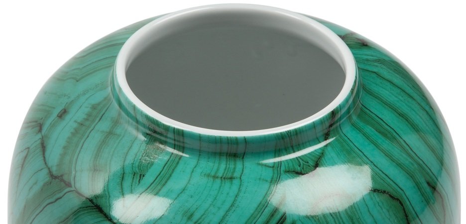 Ваза Malachite Vase Low Ваза Malachite Vase Low - Loft-Concept в Тюмени