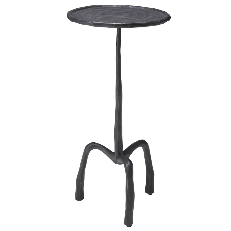 Приставной стол Eichholtz Side Table Kubu L Темная бронза Черный Приставной стол Eichholtz Side Table Kubu L Темная бронза Черный в Тюмени | Loft Concept