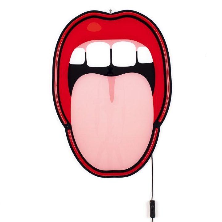 Бра Seletti Led Lamp Tongue Красный Бра Seletti Led Lamp Tongue Красный в Тюмени | Loft Concept
