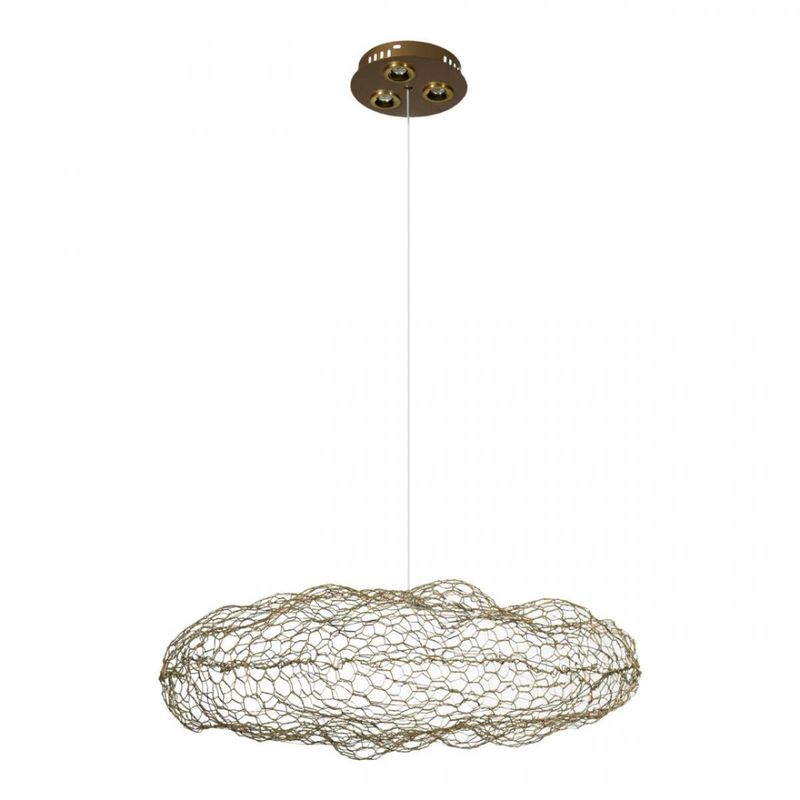 Светодиодная Люстра Золотая Сеть LED Cloud Gold Золотой Светодиодная Люстра Золотая Сеть LED Cloud Gold Золотой в Тюмени | Loft Concept